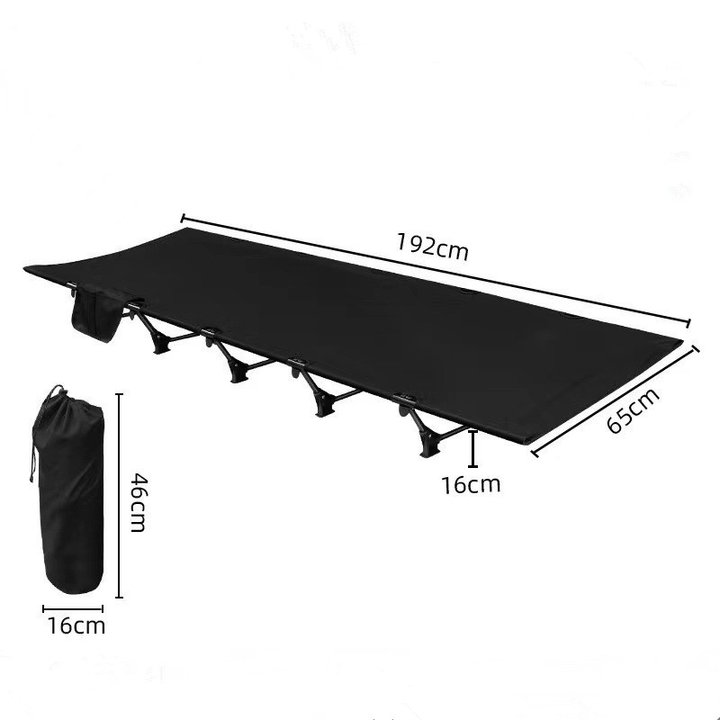 Leichtes, zusammenklappbares Campingbett